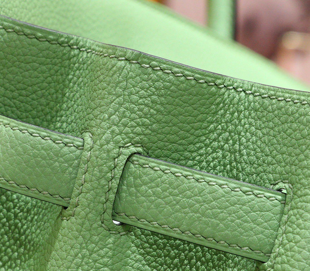 Hermès（爱马仕）Birkin 铂金包 牛油果 Togo 小牛皮 全手缝 金扣 30cm