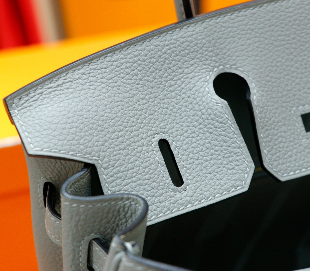 Hermès（爱马仕）Birkin 铂金包 海鸥灰 togo 小牛皮 全手缝 金扣 25cm