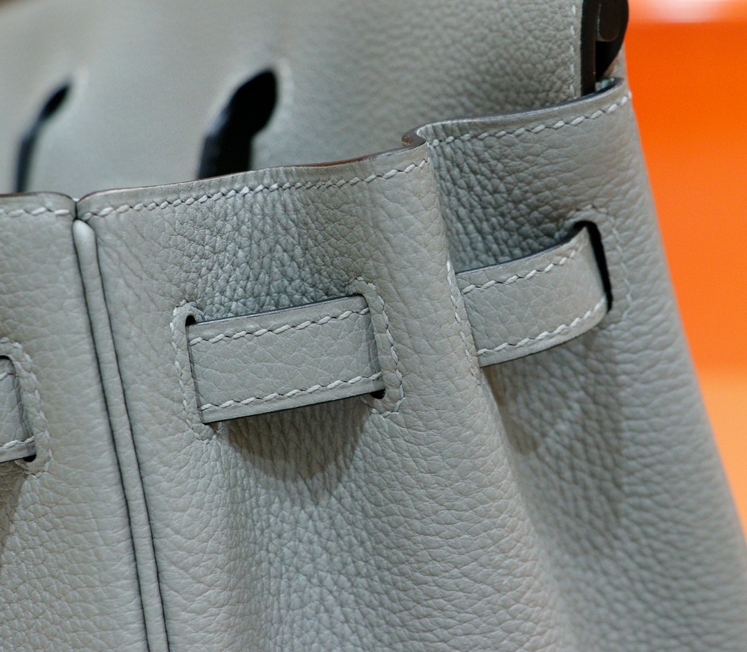 Hermès（爱马仕）Birkin 铂金包 海鸥灰 togo 小牛皮 全手缝 金扣 25cm