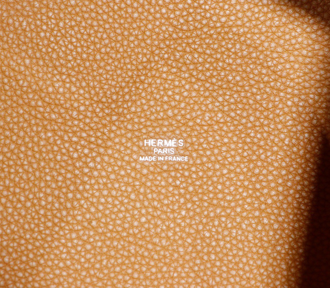 Hermès（爱马仕）Picotin 菜篮子 金棕 Togo 全手缝 小牛皮 银扣 18cm