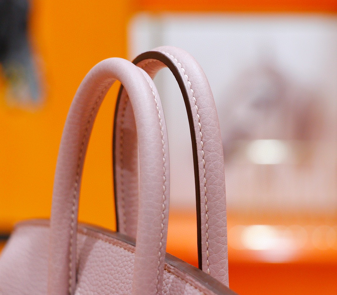 Hermès（爱马仕）Birkin 铂金包 紫藤色 Togo小牛皮 全手缝 银扣 25cm