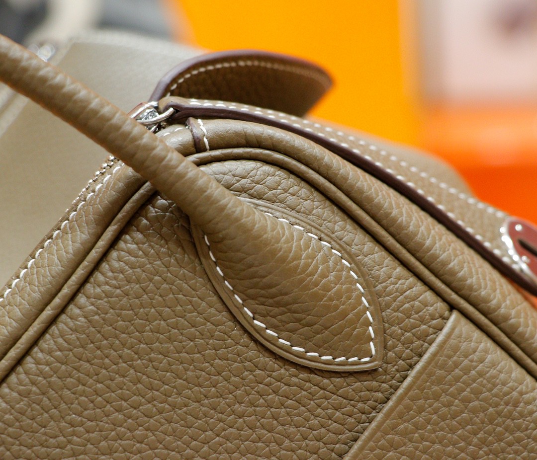 Hermès（爱马仕）Lindy 琳迪包 大象灰 Togo 全手缝 银扣 30cm