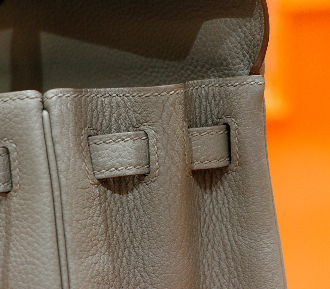 Hermès（爱马仕）Kelly 凯莉包 锡器灰 togo 全手缝 小牛皮 金扣 25cm