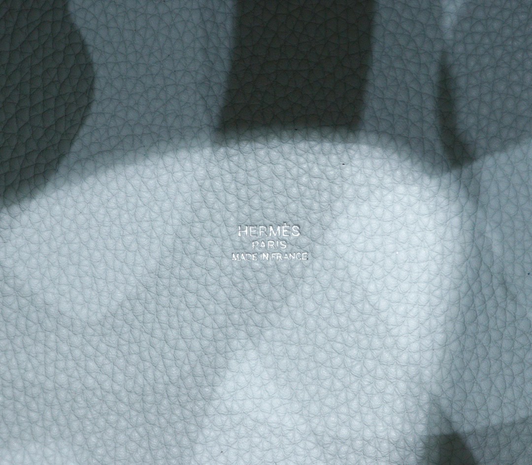 Hermès（爱马仕）Picotin 菜篮子 珍珠灰 Togo 银扣 18cm 全手缝
