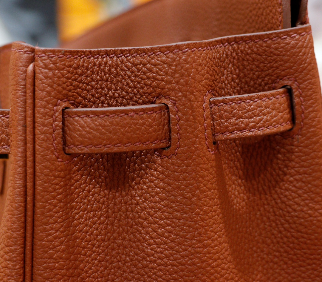 Hermès（爱马仕）Birkin 铂金包 古铜色 Togo 全手缝 金扣 25cm