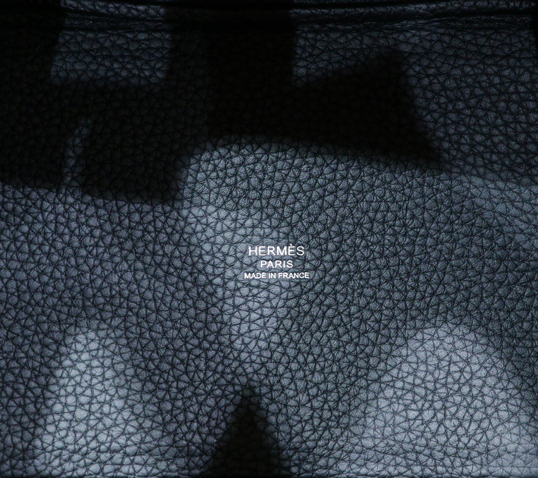 Hermès（爱马仕）Picotin 菜篮子 黑色 Togo 小牛皮 全手缝 黑色扣 18cm