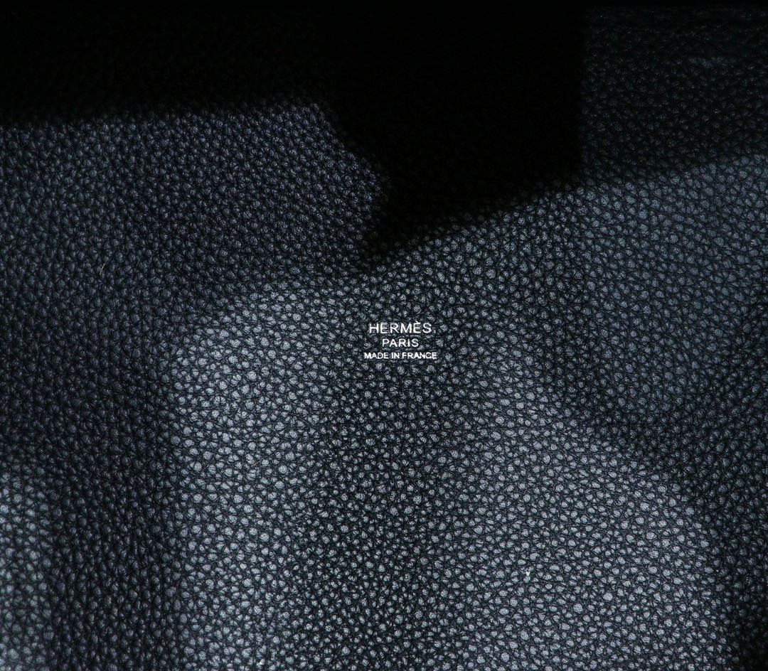 Hermès（爱马仕）Picotin 菜篮子 黑色 Togo 小牛皮 全手缝 So Black 22cm