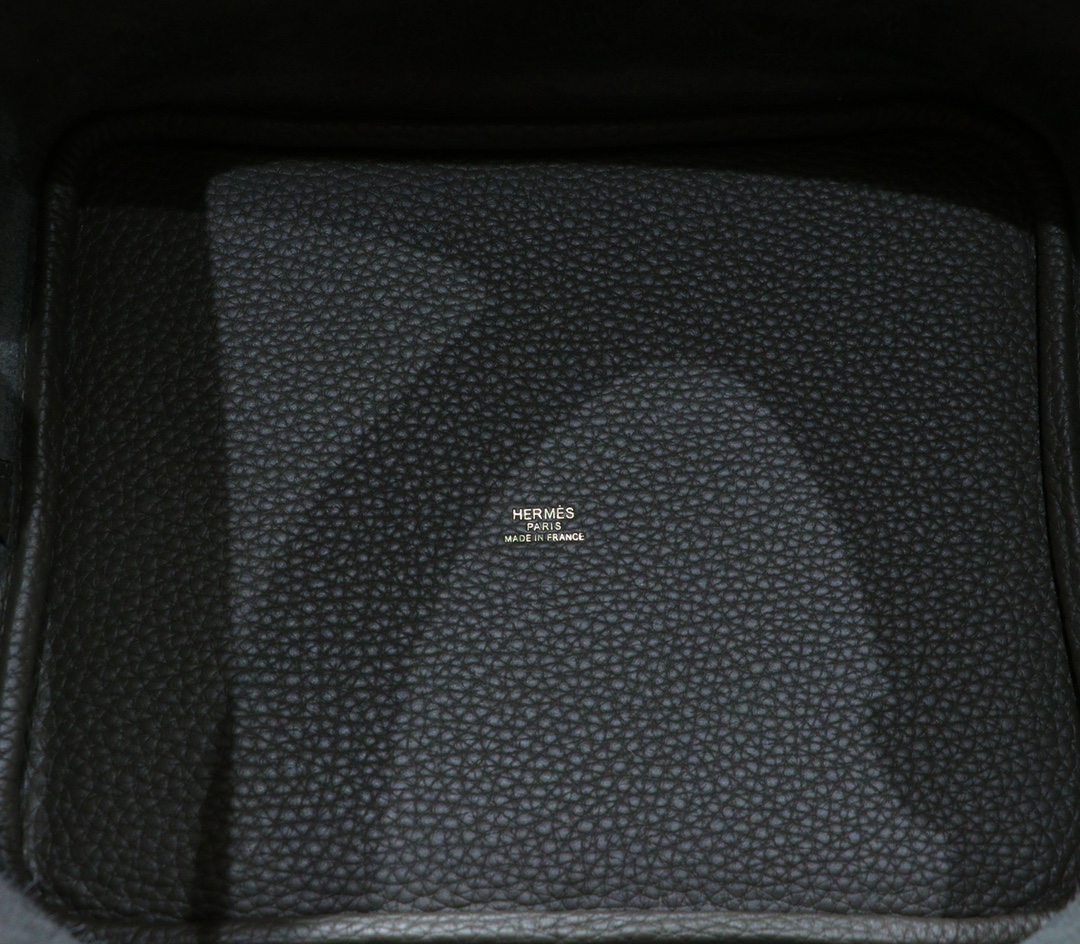 Hermès（爱马仕）Picotin 菜篮子 锡器灰 Togo 小牛皮 全手缝 金扣 22cm